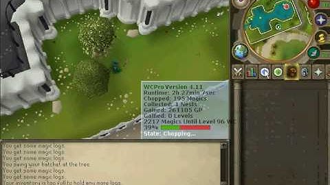 Runescape Bot (Rsbot.org) Cutting Magic Great Money Making