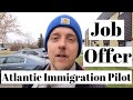 Job Offer | Atlantic Immigration Pilot Program | AIPP