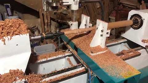 WS L1530 4S Single axis wood turning machine