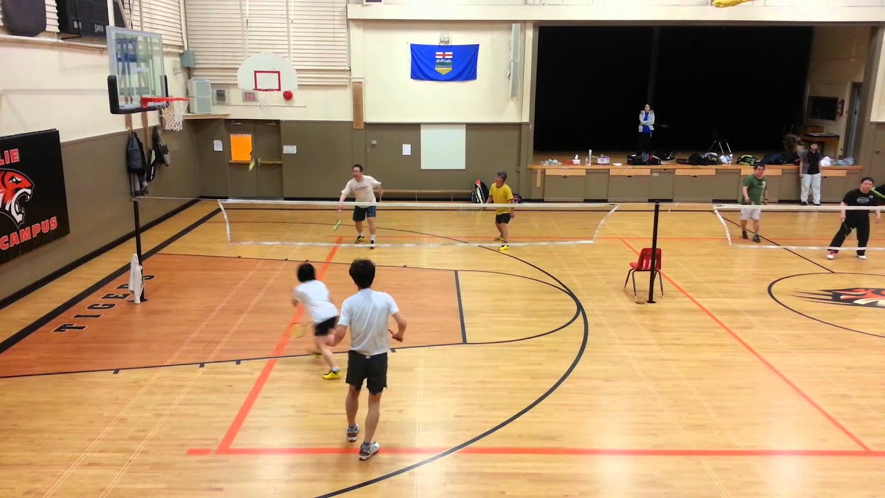 Edmonton Korean Badminton Club 20140328 YouTube