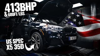 413BHP Single Turbo BMW X5 35d from the USA!