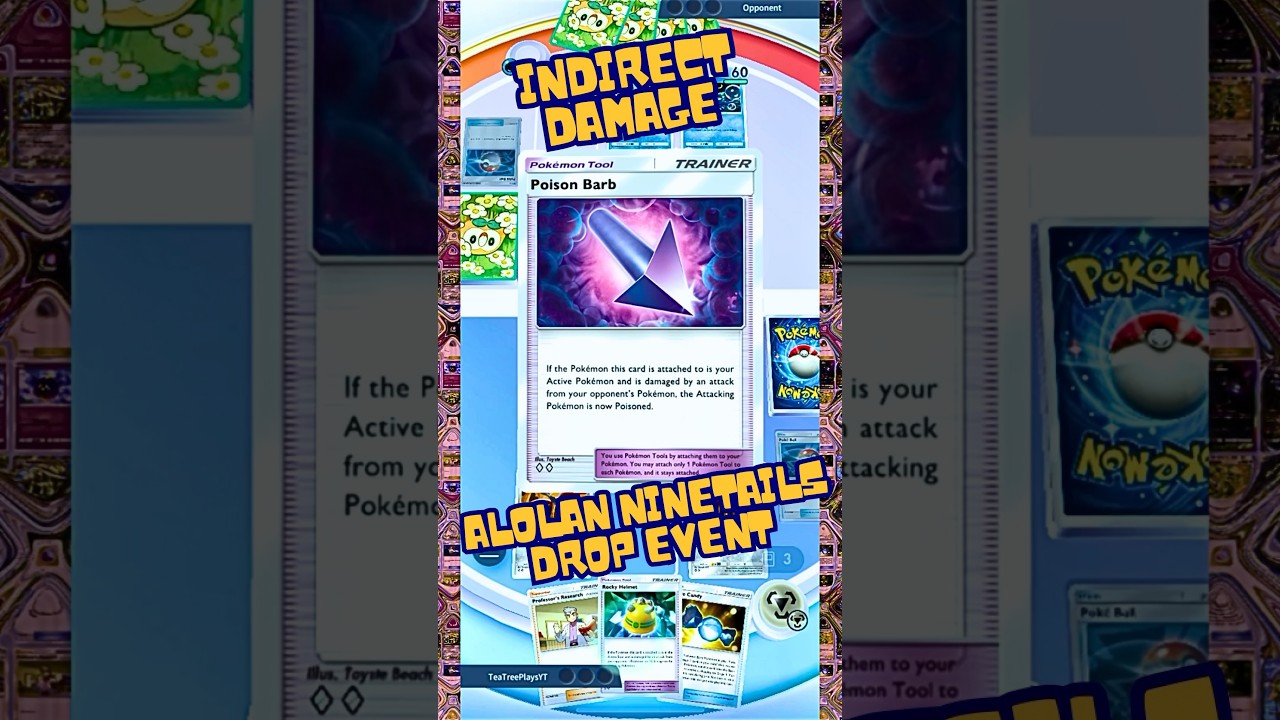 Alolan Ninetails Drop Event: Indirect Damage (Part 3/7) 