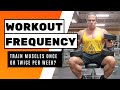 Whats the best workout training frequency for you  my practical real world opinion