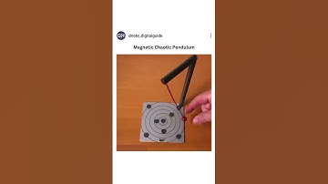 Magnetic Chaotic Pendulum: Chaos Theory in Action! #magneticchaoticpendulum #chaostheory
