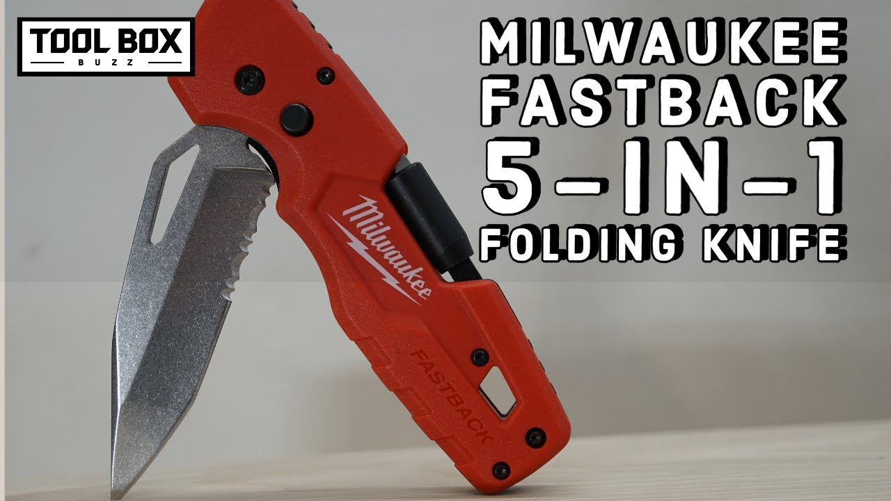 FASTBACK™ 5-in-1 Folding Knife