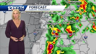 More rain and storms likely today