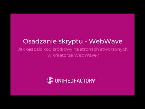 Wideo: Jak Osadzić Skrypt Na Stronie Internetowej