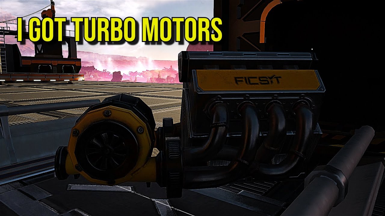 I got Turbo Motors (Satisfactory Playthrough Part 22) YouTube