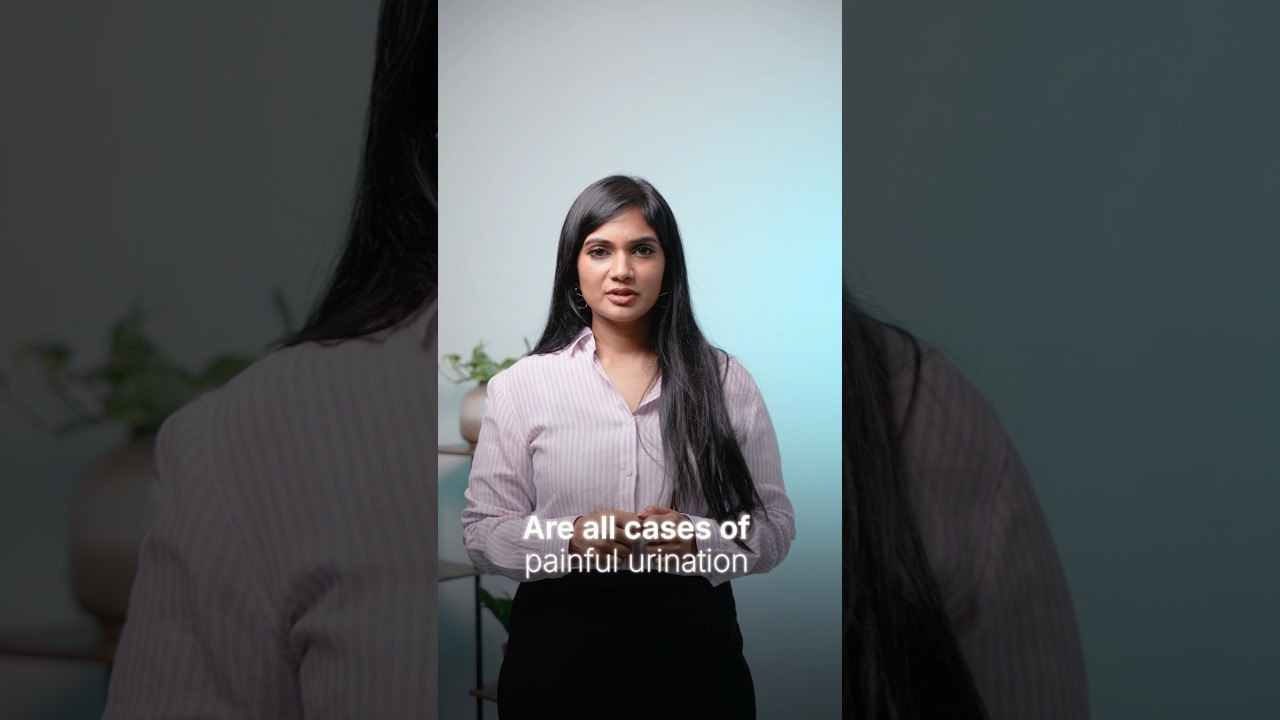 Are all cases of painful urination caused by a urinary infection? #shorts