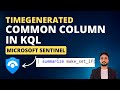 TimeGenerated demystified in KQL