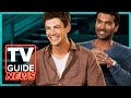 The flashs grant gustin geeks out over heroes sendhil ramamurthy