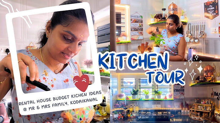 #vlog -11 || 🍽 கிச்சன் டூர்🏡 Kitchen Tour Tamil | Most Requested | #kodaikanal #mrandmrsfamily