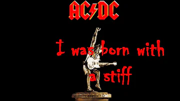 AC/DC - Stiff Upper Lip - Michael Bröndsted improvisation (guitar sound - camera mic)