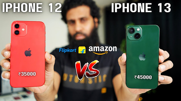Whats the difference between an iphone 12 and iphone 13