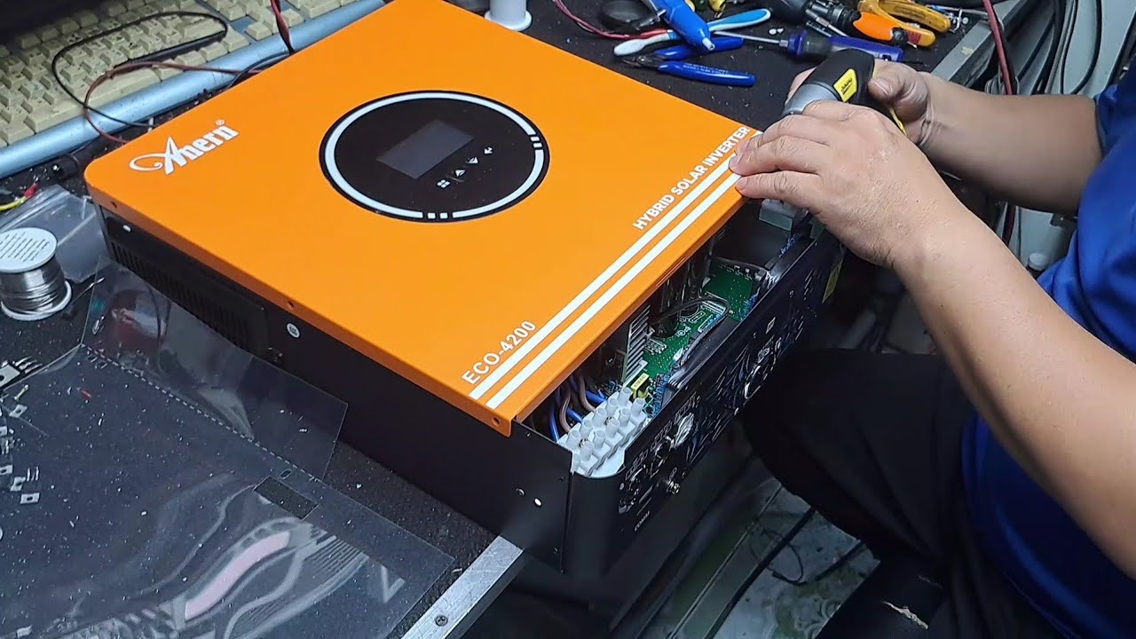 ซ่อมไฮบริด Anern ECO 4200W บูตบัคระเบิด