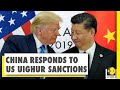 China sanctions three US lawmakers | Responds to US Uighur sanctions