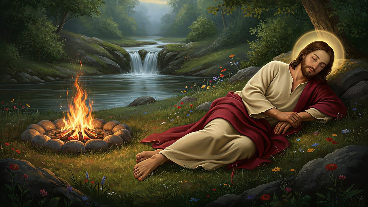 "Fall Asleep to Jesus Healing Sleep Meditation | God Will Heal You While You Sleep (MIRACULOUS) 😇"