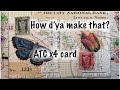 How did you make that? ATC x4