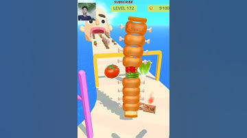 Sandwich Runner Gameplay LvL-172 #iosgaming #shorts #short #gameplay #games #Theipadgaming