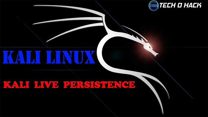 How to make Persistence Kali Linux Live USB Drive | Kali Linux Live on USB