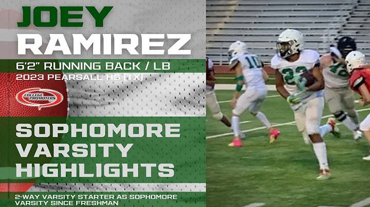 2023 Joey Ramirez | 6'2" RB/LB | Sophomore Varsity...