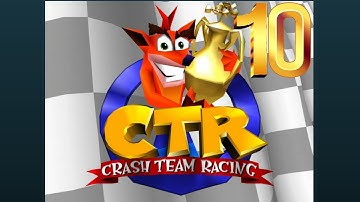 CRASH TEAM RACING WALKTHROUGH PART 10 - ALL RED TOKENS!!!!!!