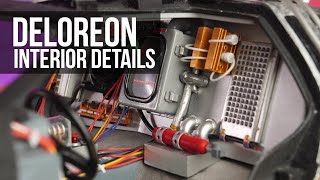 3D Printing the DeLorean Time Machine - Back to the Future –Interior Details Part 3