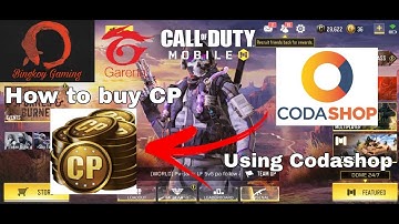 How to top up (Buy Cod Points/CP) in Call of Duty: Mobile - Garena using Codashop (GCASH/GShells)