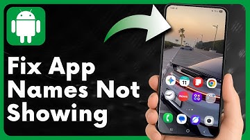 How to Fix App Names Not Showing on Android Home Screen