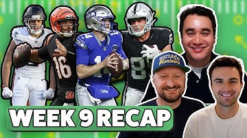 Week 9 Recap: Deadly Darnold, Colts Collapse, Pathetic Packers, and Bowers is Back