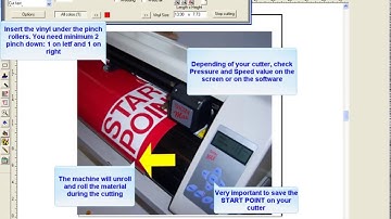 My first cut with a vinyl cutter using WinPCSIGN