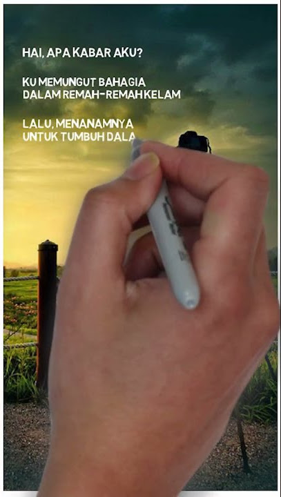 Puisi 'Apa Kabar Aku?' #puisi #katakatabijak #pepatah #puisicinta #katabijak #puisibaper #pappaseng