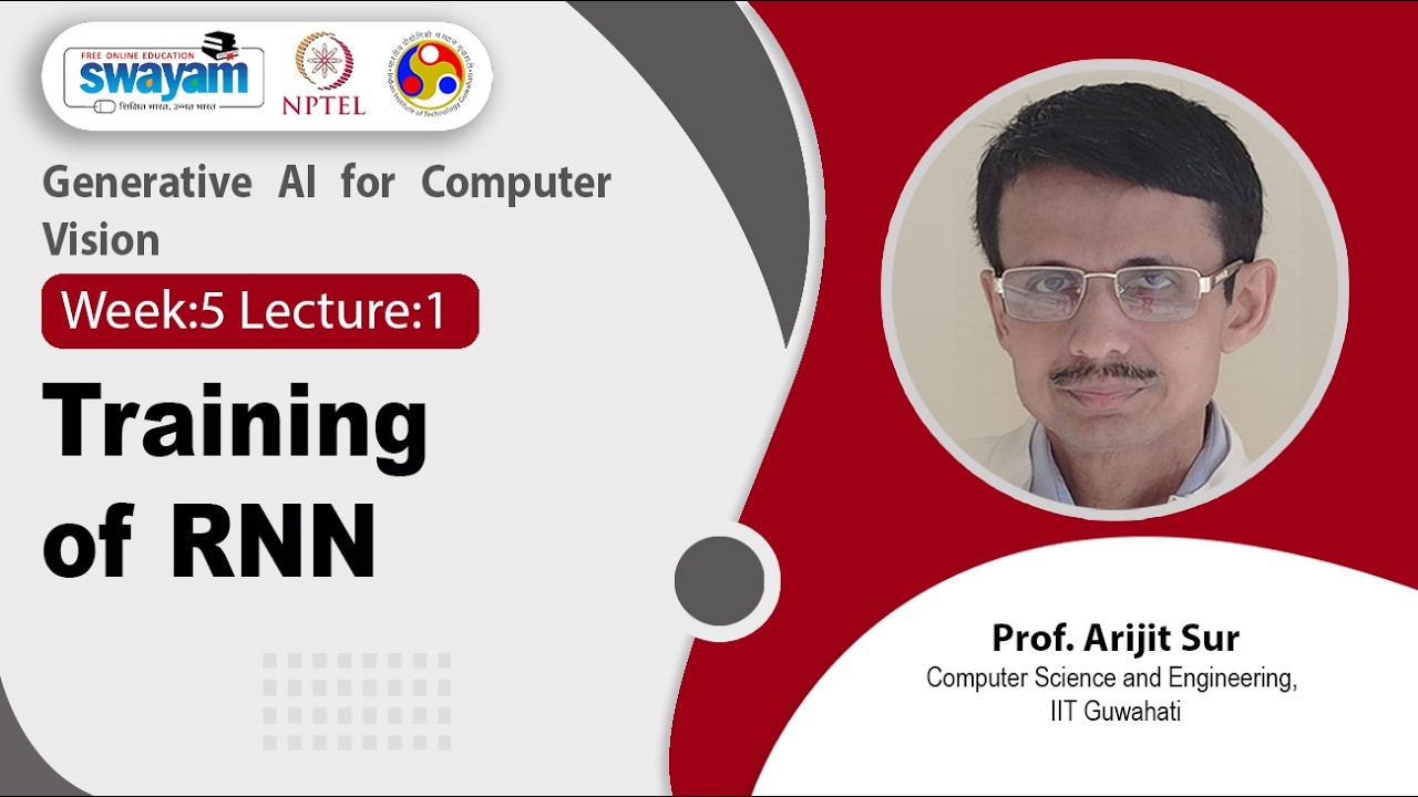 Lec 17: Training of RNN