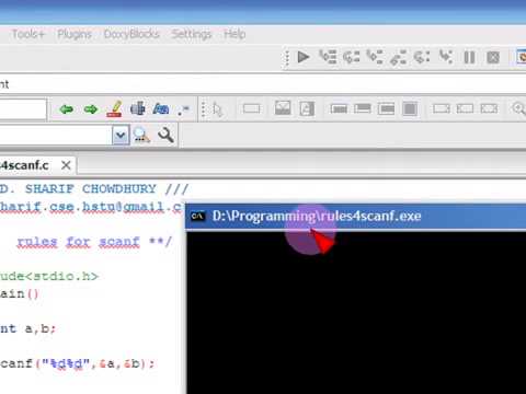 Bangla C programming tutorial  19  Rules 4 scanf   YouTube