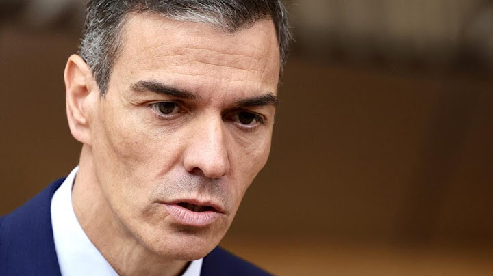 Sad farewell to Pedro Sánchez after serious last-minute leak