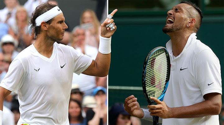 Rafael Nadal vs Nick Kyrgios | Wimbledon 2019 | 4K 50FPS