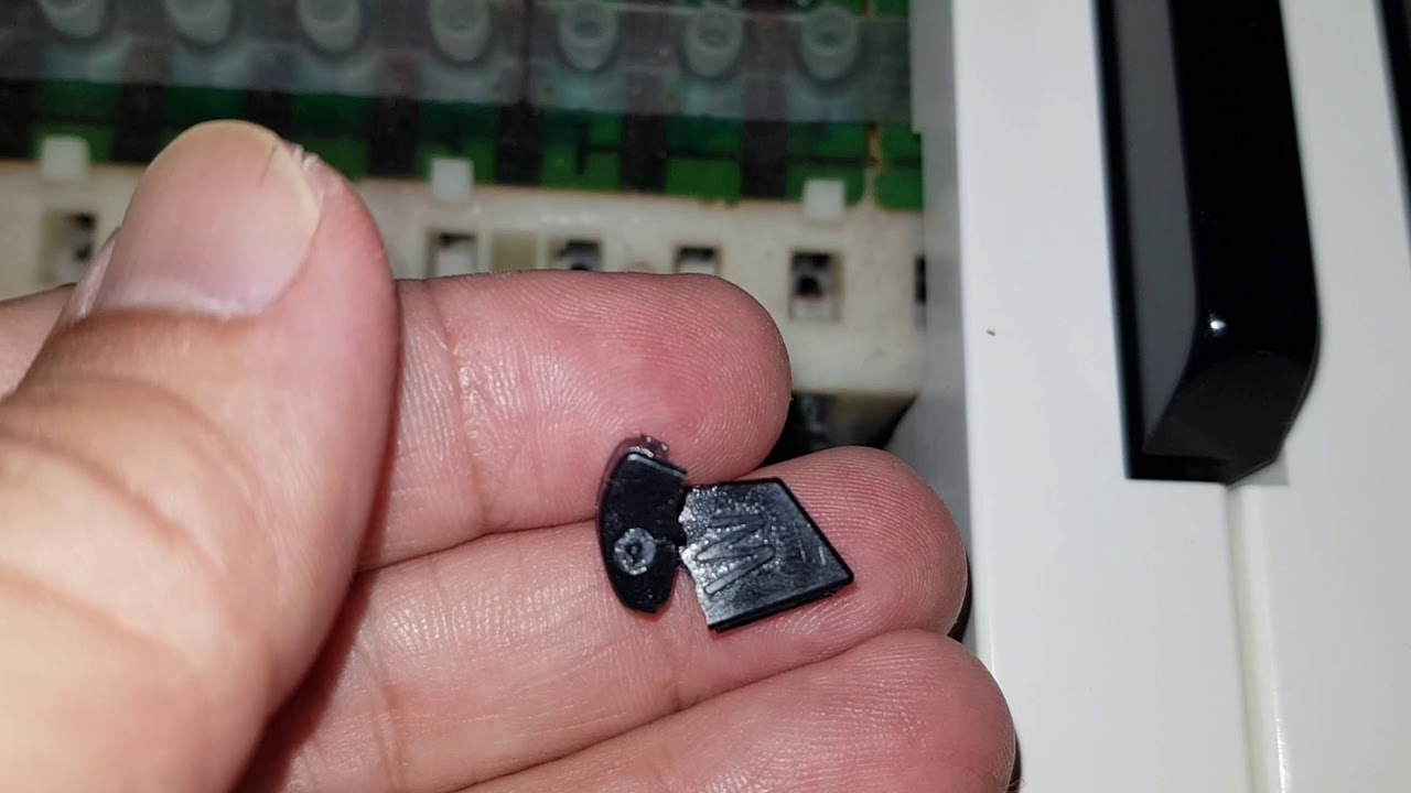 Replacing Hammerhead Cap on Casio PX-7 / PX-7WE