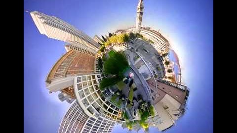 Tiny Planet! (Stereographic video)
