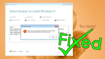 [Fixed] ✔️ There is an Error Selecting This Partition for Install Windows 11 Reddit