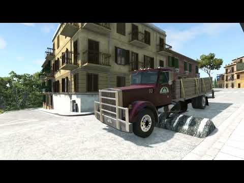 Cars vs Massive Speed Bumps #20 - BeamNG.Drive