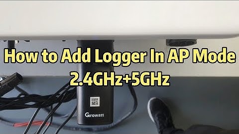 How to configure Growatt Dongle in 2.4GHz+5GHz network