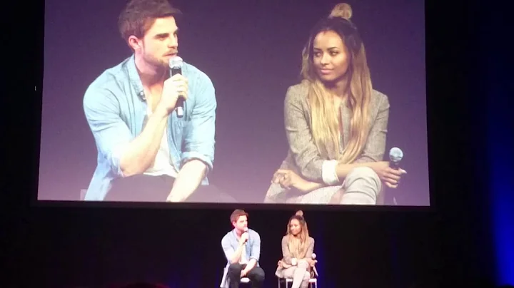 Nate Buzolic and Kat Graham on what they thought of each other when they met for the first time