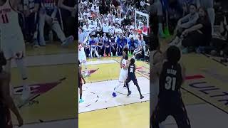 Jalen Brunson With A NASTY Ankle Breaker On Max Strus! #nba #nbatvhighlights #mdsnbatvhighlights