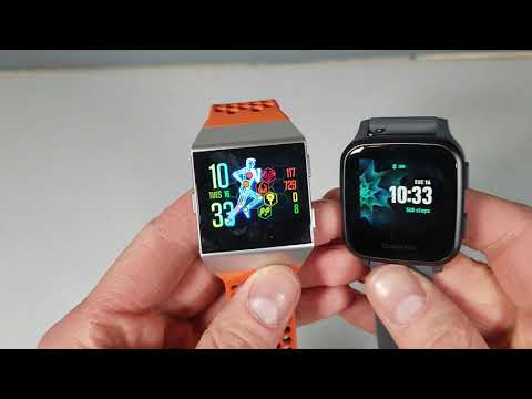 Fitbit Ionic vs Garmin Venu SQ