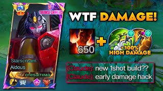 ALDOUS ABUSING THIS NEW HYBRID 1HIT DAMAGE BUILD SEASON40🔥 | ALDOUS BEST BUILD IN SOLO RANKED!!!