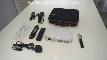 Unboxing: Pico Genie M550 Plus 2.0, The All-Round Portable Projector With Everything Included