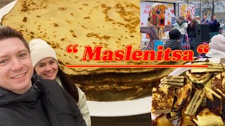 CELEBRATING “MASLENITSA” IN RUSSIA🇷🇺 |BYE WINTER, HELLO SPRING| @TheZinovevs