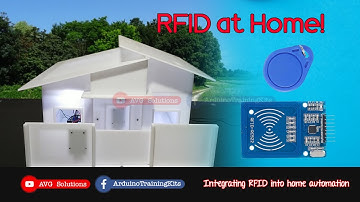 Home Automation, Using arduino uno and RFID