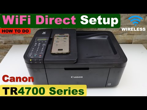 Direct TR4700, Wireless 4723, Pixma 4720, and Setup. WiFi Canon YouTube - 4722, 4750i Setup, 4751i