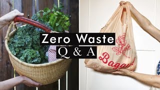 Zero Waste Q&A: How I Shop at the Grocery Store & More! | Alli Cherry
